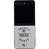 NHL Anaheim Ducks Black Text Galaxy Z Flip5 5G Skin